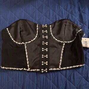 Diamond Black Tube top